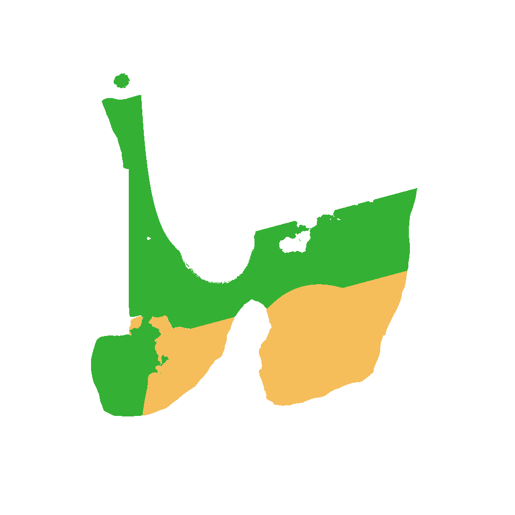 Biome Rust Map: Procedural Map, Size: 1400, Seed: 1533679104