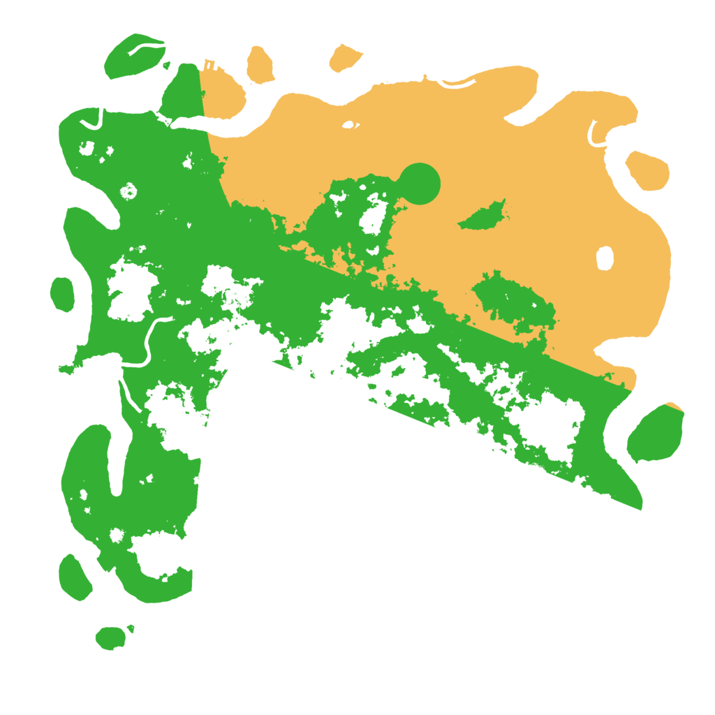 Biome Rust Map: Procedural Map, Size: 4500, Seed: 76855638