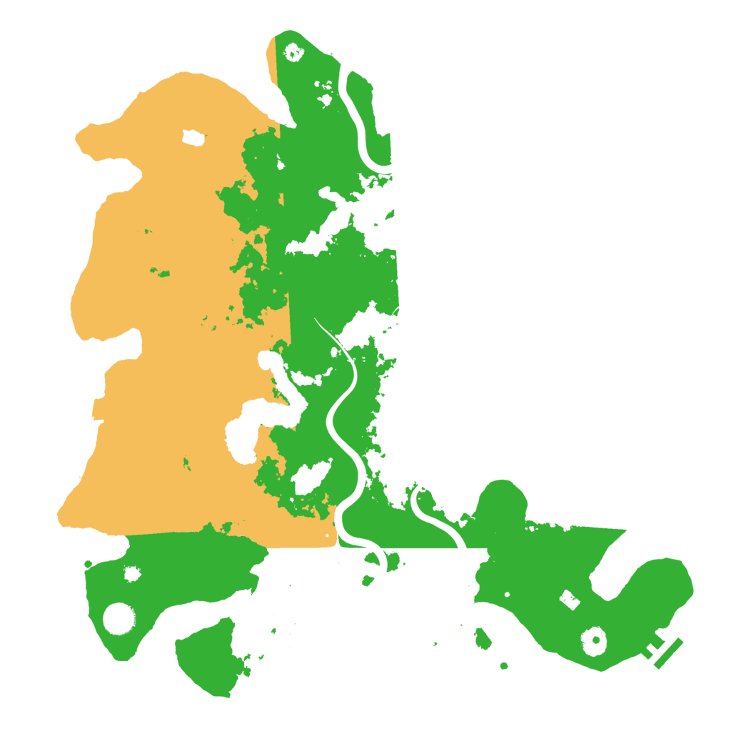 Biome Rust Map: Procedural Map, Size: 4000, Seed: 5783735