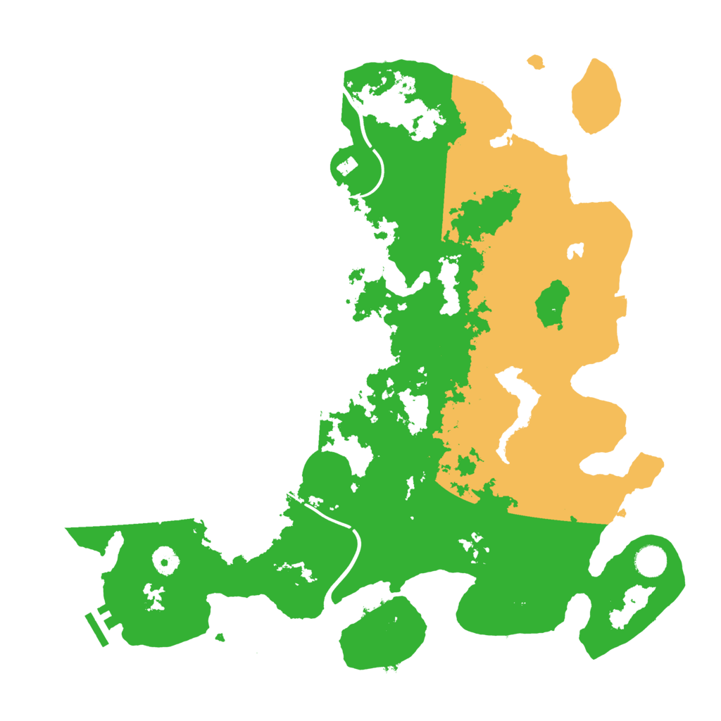 Biome Rust Map: Procedural Map, Size: 4000, Seed: 811497253