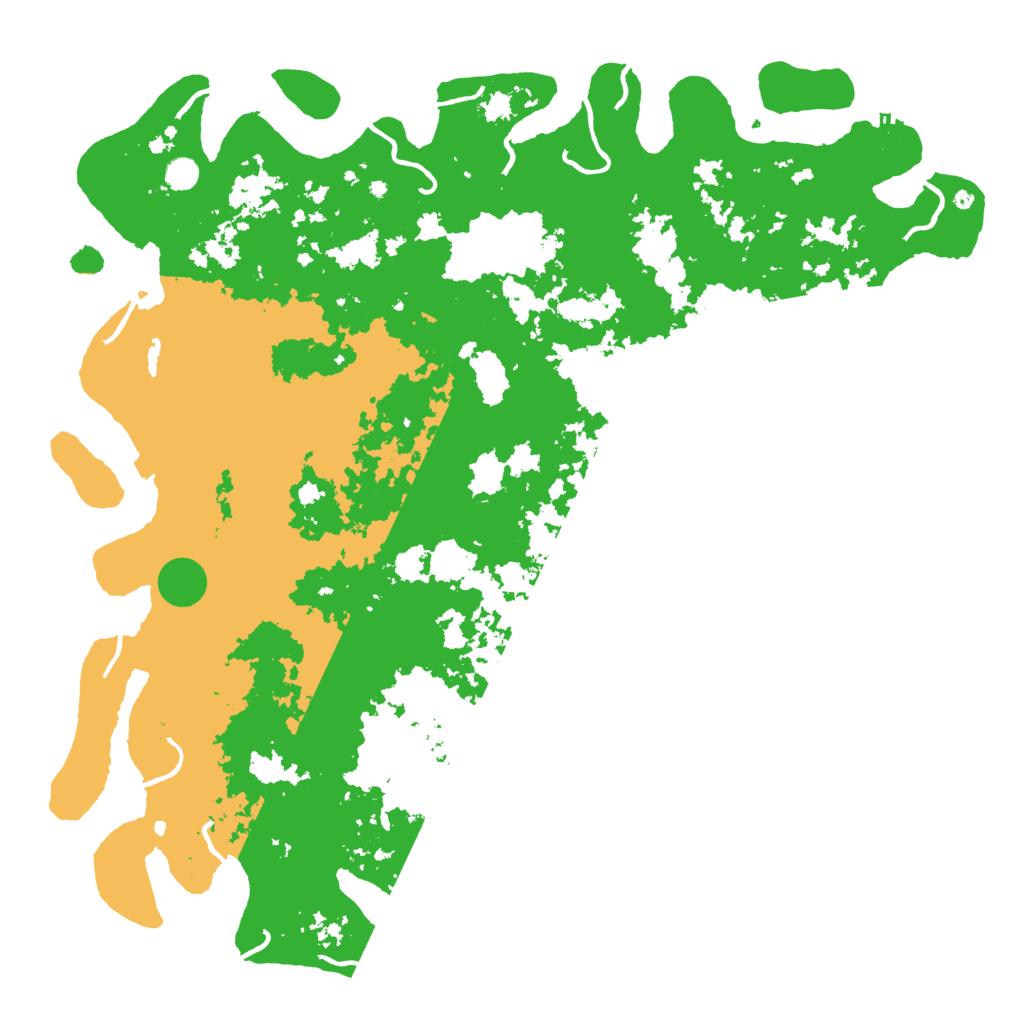 Biome Rust Map: Procedural Map, Size: 5500, Seed: 12341
