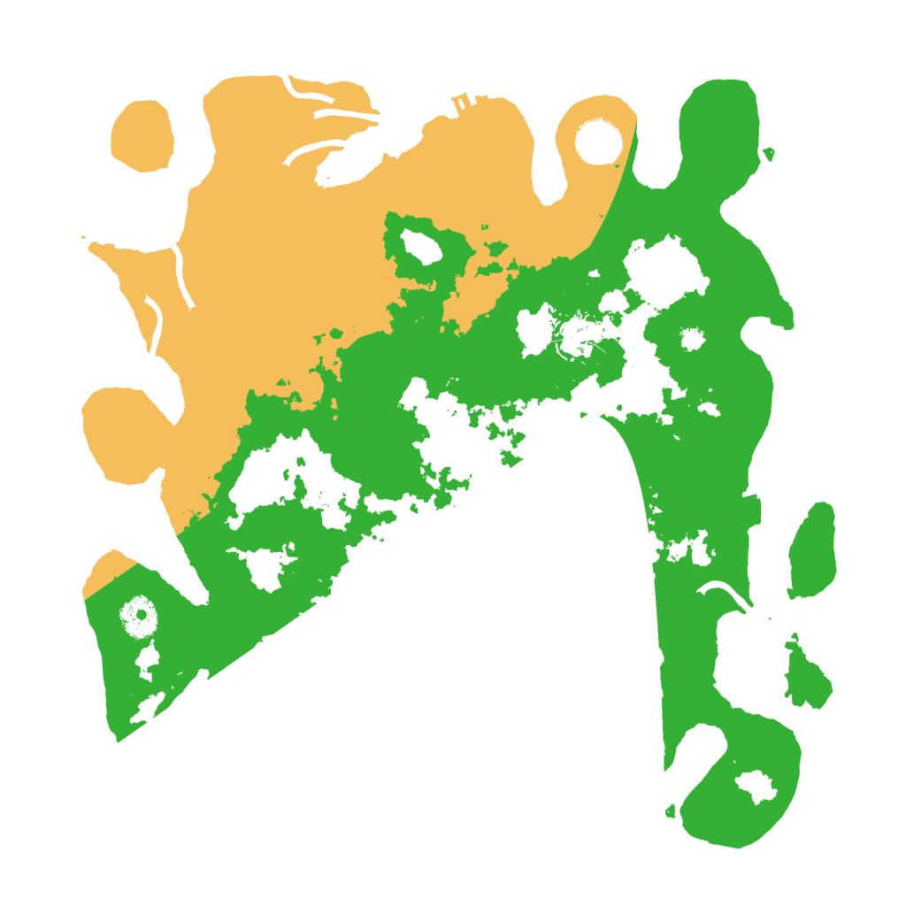 Biome Rust Map: Procedural Map, Size: 3500, Seed: 1653374217