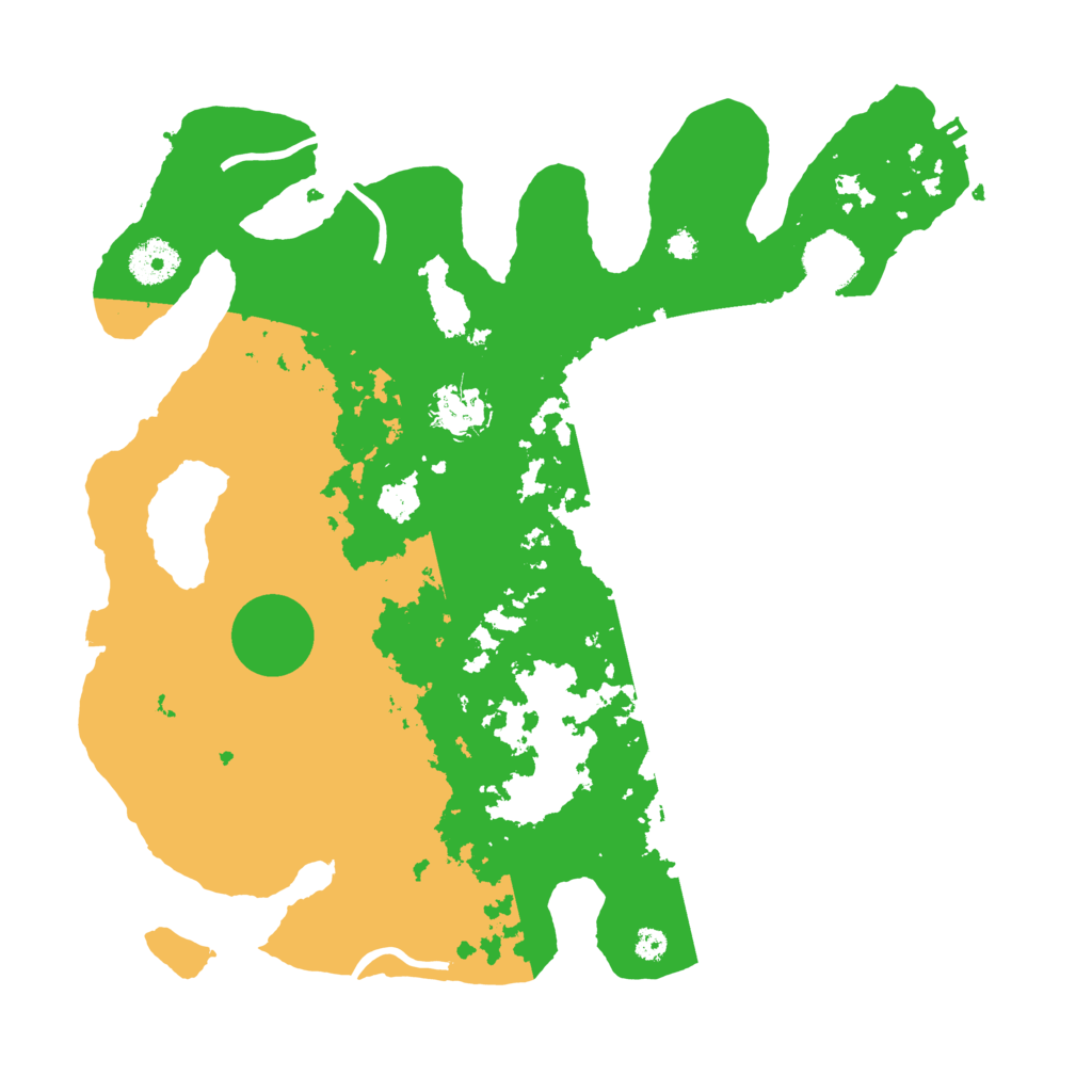 Biome Rust Map: Procedural Map, Size: 3500, Seed: 908666139