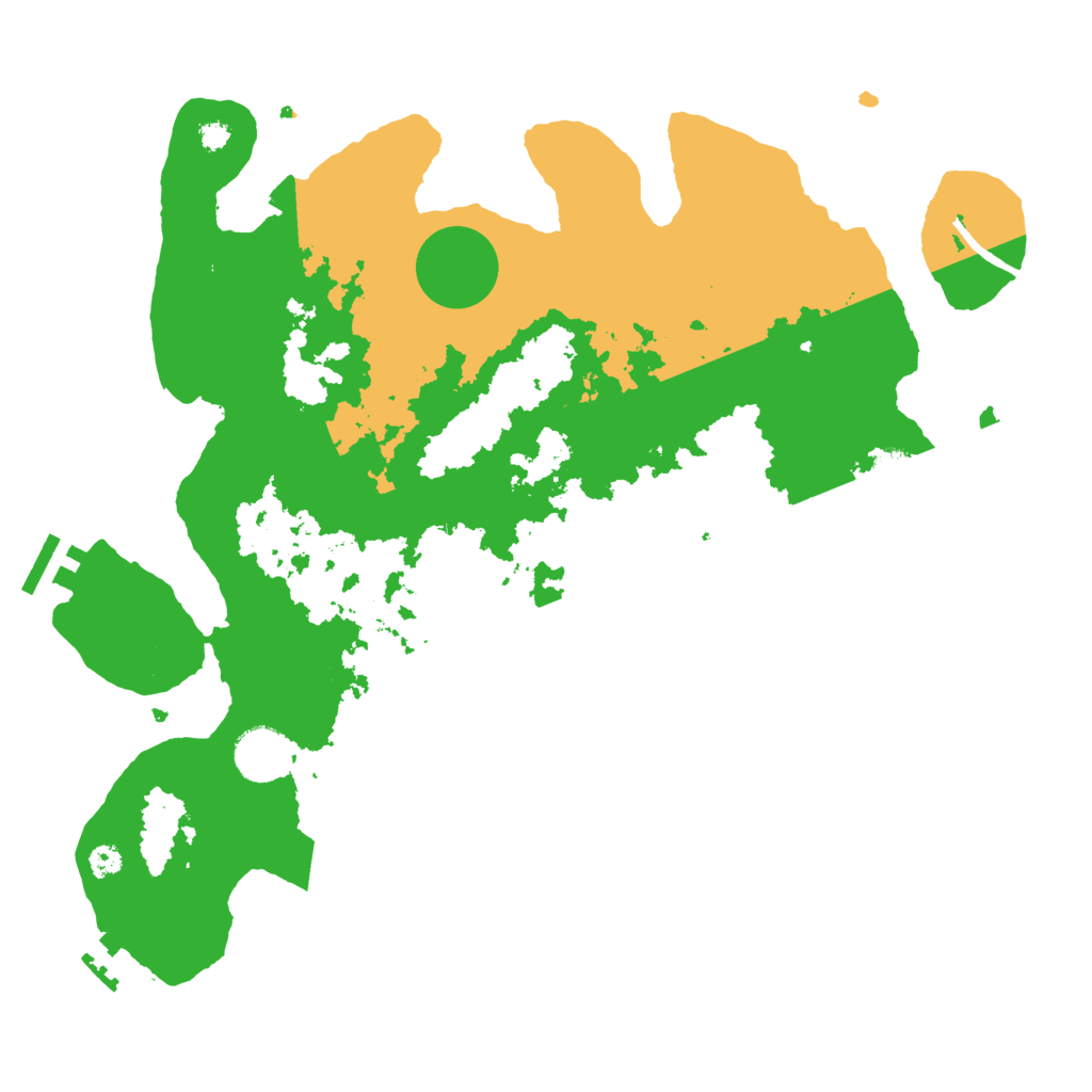 Biome Rust Map: Procedural Map, Size: 3500, Seed: 1910782121