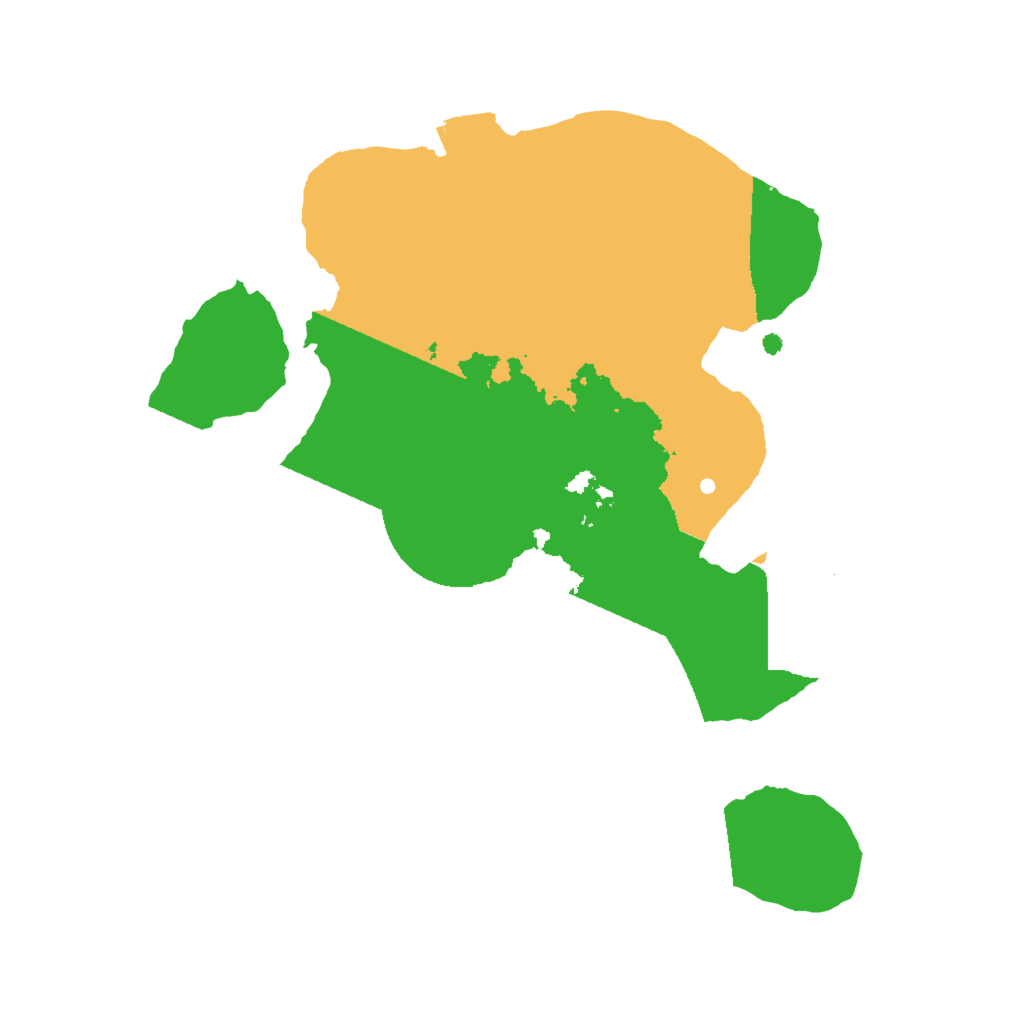 Biome Rust Map: Procedural Map, Size: 2000, Seed: 1415411529