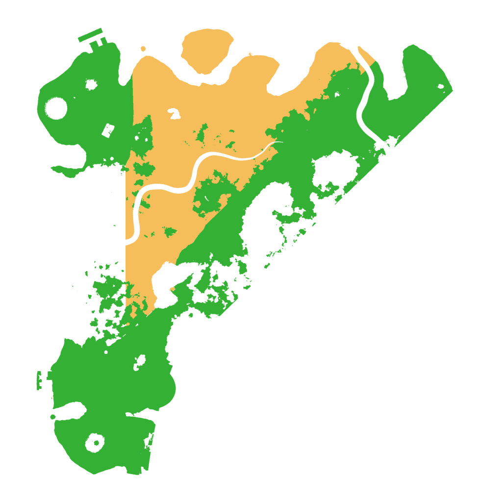 Biome Rust Map: Procedural Map, Size: 4000, Seed: 871435676