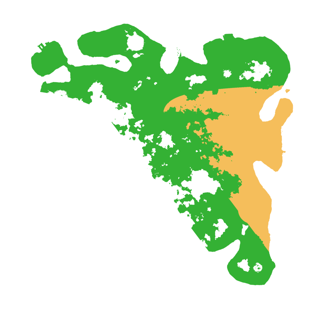 Biome Rust Map: Procedural Map, Size: 3700, Seed: 743980021