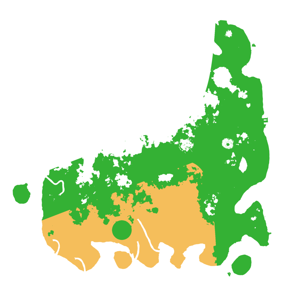 Biome Rust Map: Procedural Map, Size: 4000, Seed: 655