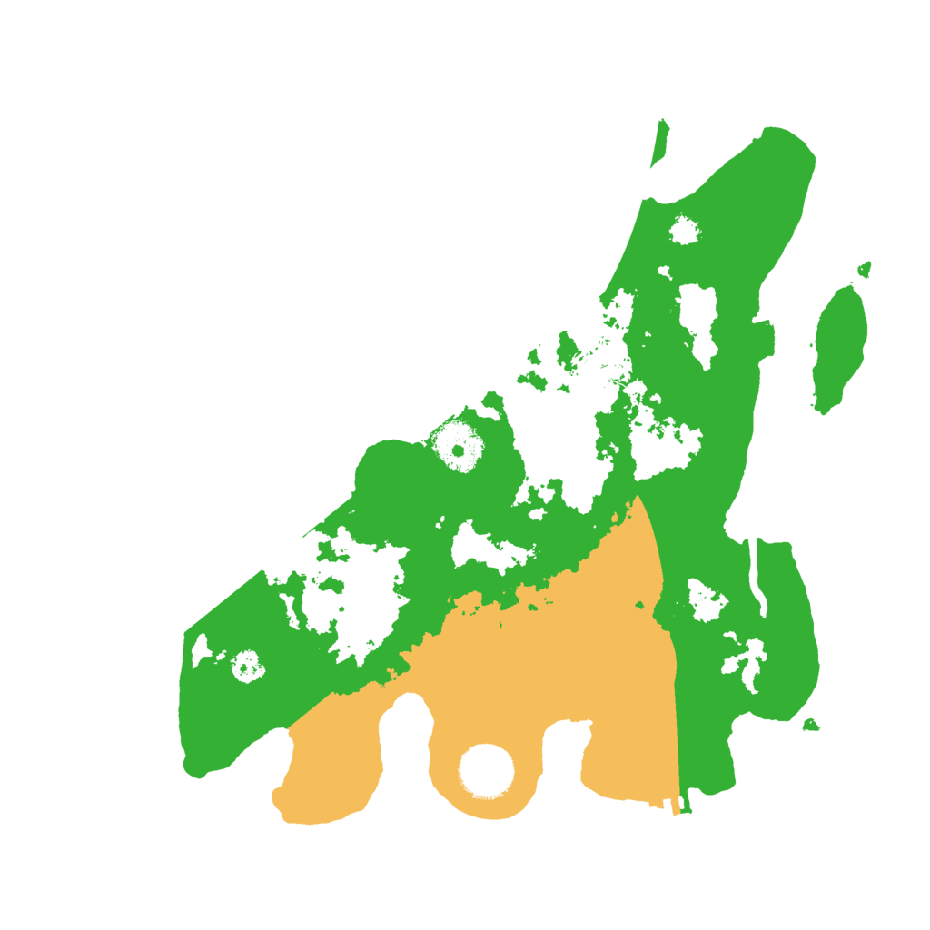 Biome Rust Map: Procedural Map, Size: 3000, Seed: 777986