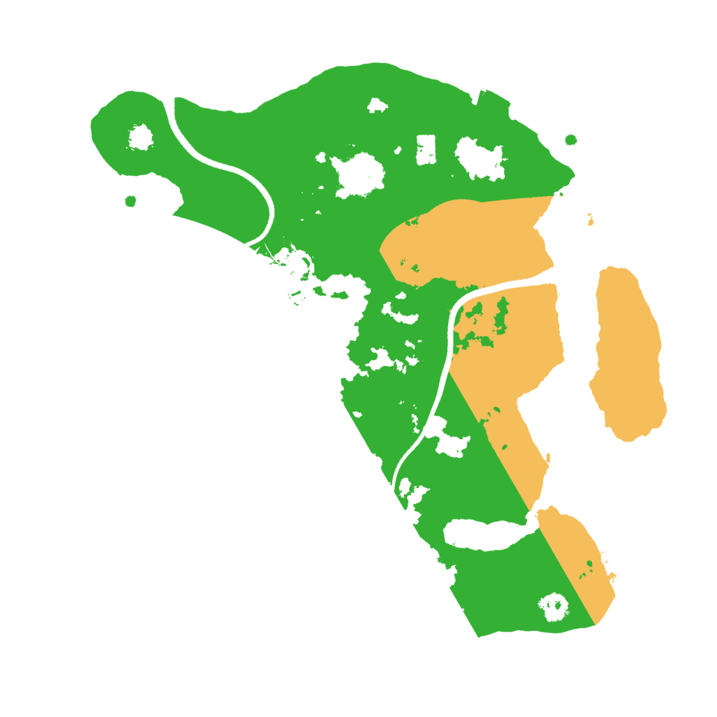 Biome Rust Map: Procedural Map, Size: 2567, Seed: 3249