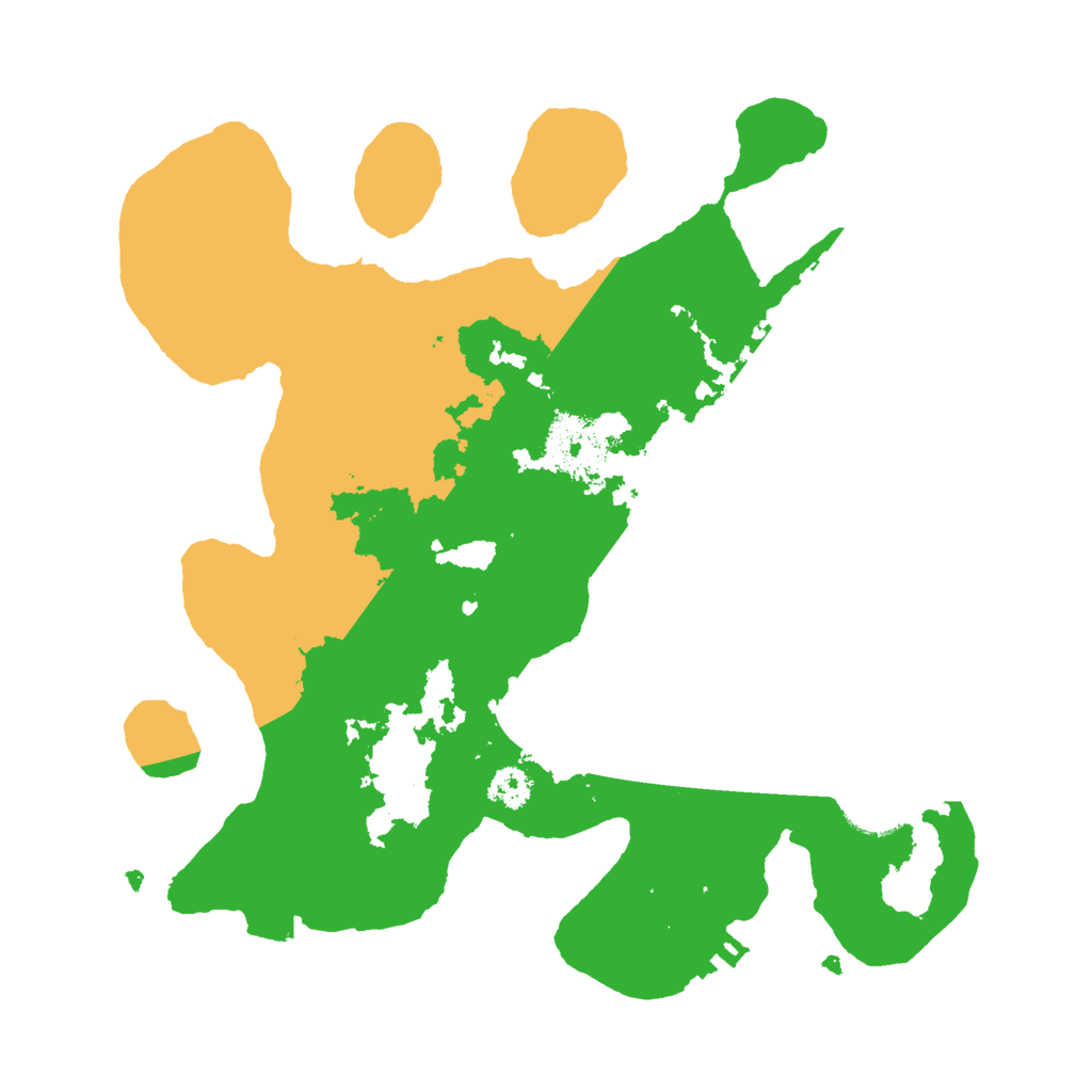 Biome Rust Map: Procedural Map, Size: 2700, Seed: 980713