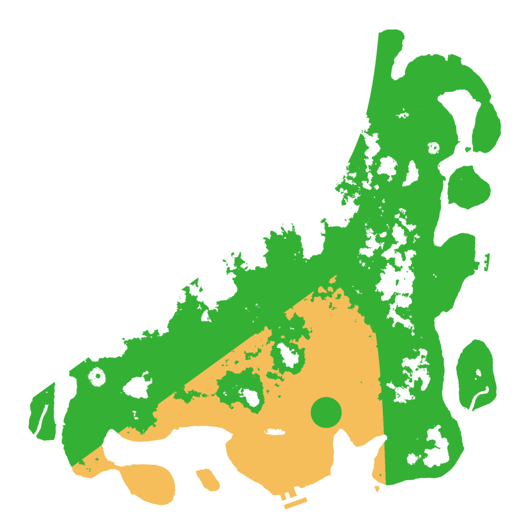 Biome Rust Map: Procedural Map, Size: 4500, Seed: 1941563335