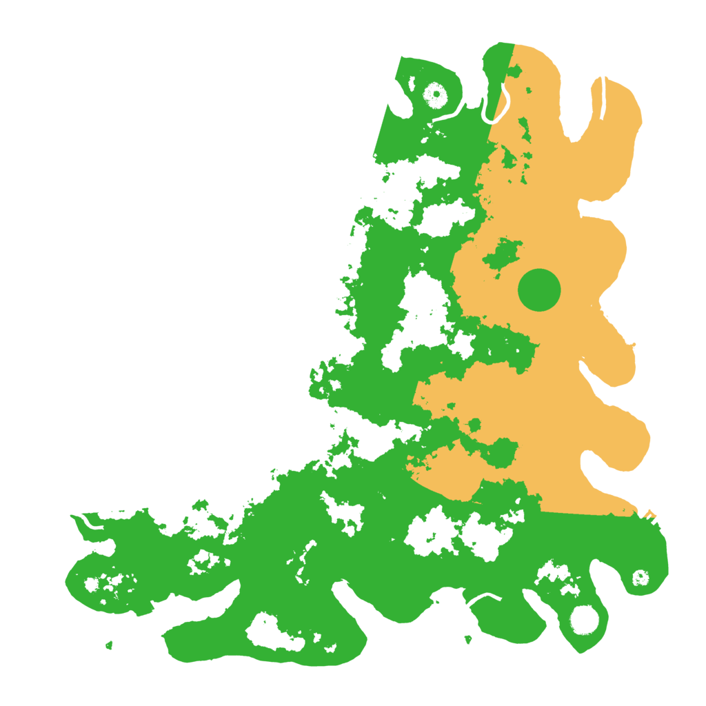 Biome Rust Map: Procedural Map, Size: 4350, Seed: 902144322