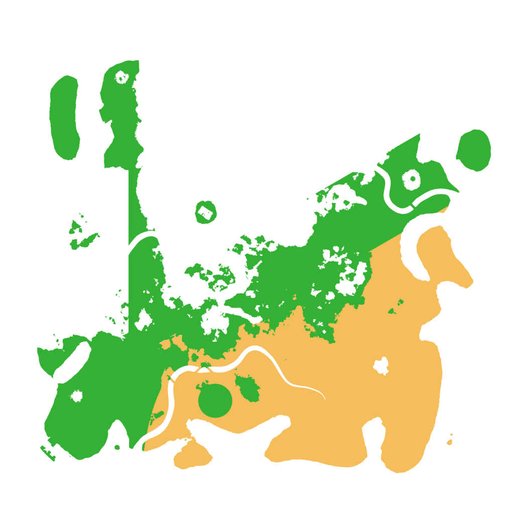 Biome Rust Map: Procedural Map, Size: 4000, Seed: 548341642