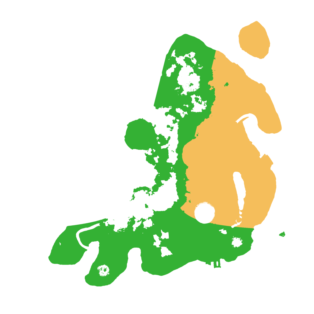 Biome Rust Map: Procedural Map, Size: 2800, Seed: 8675308