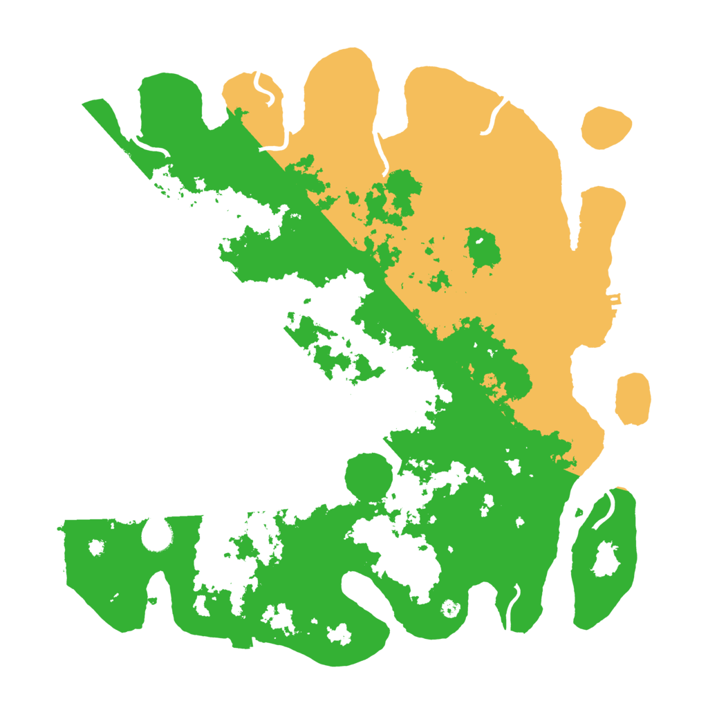 Biome Rust Map: Procedural Map, Size: 4000, Seed: 377225482