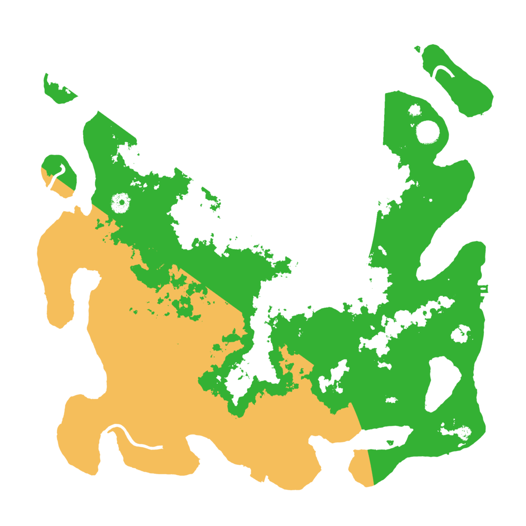 Biome Rust Map: Procedural Map, Size: 4000, Seed: 6512351