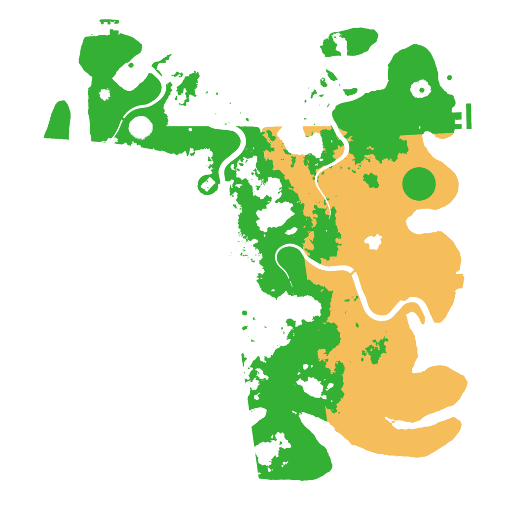 Biome Rust Map: Procedural Map, Size: 4000, Seed: 457644929