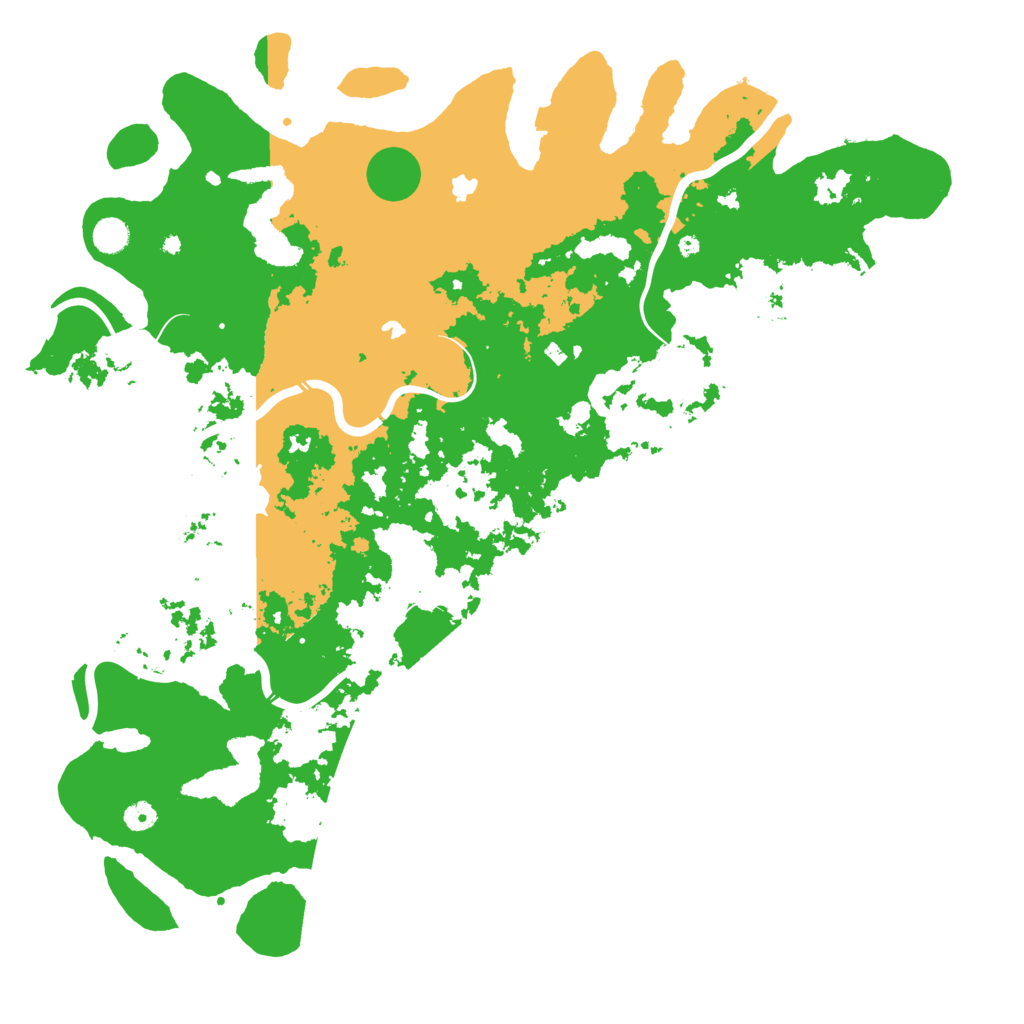 Biome Rust Map: Procedural Map, Size: 5000, Seed: 1016014372