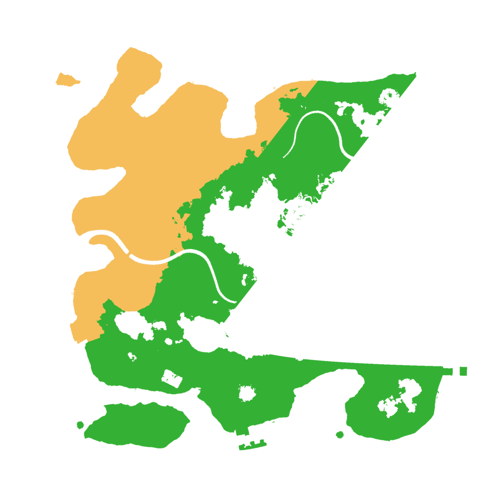 Biome Rust Map: Procedural Map, Size: 2750, Seed: 1668455098