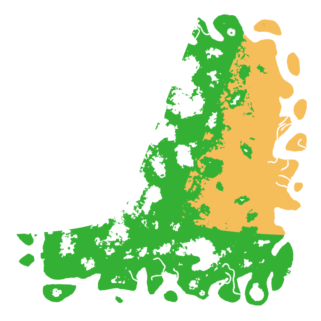 Biome Rust Map: Procedural Map, Size: 6000, Seed: 290