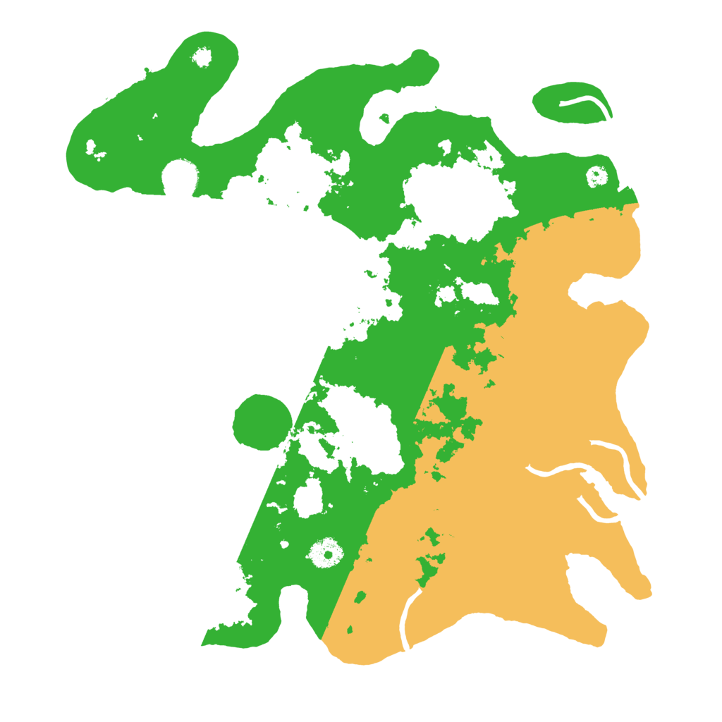 Biome Rust Map: Procedural Map, Size: 3500, Seed: 18348553