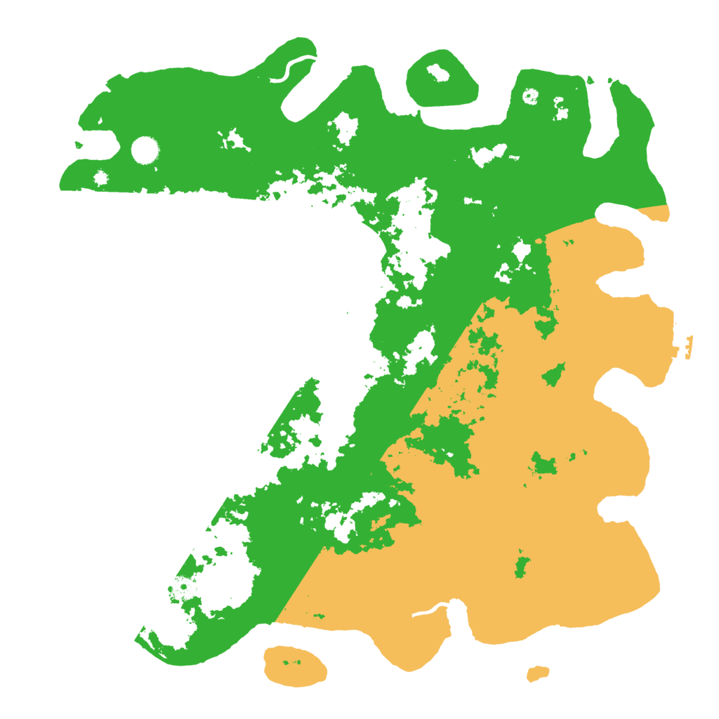Biome Rust Map: Procedural Map, Size: 4560, Seed: 100816564