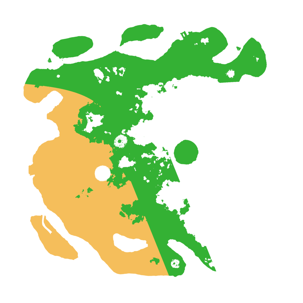 Biome Rust Map: Procedural Map, Size: 3500, Seed: 619213932