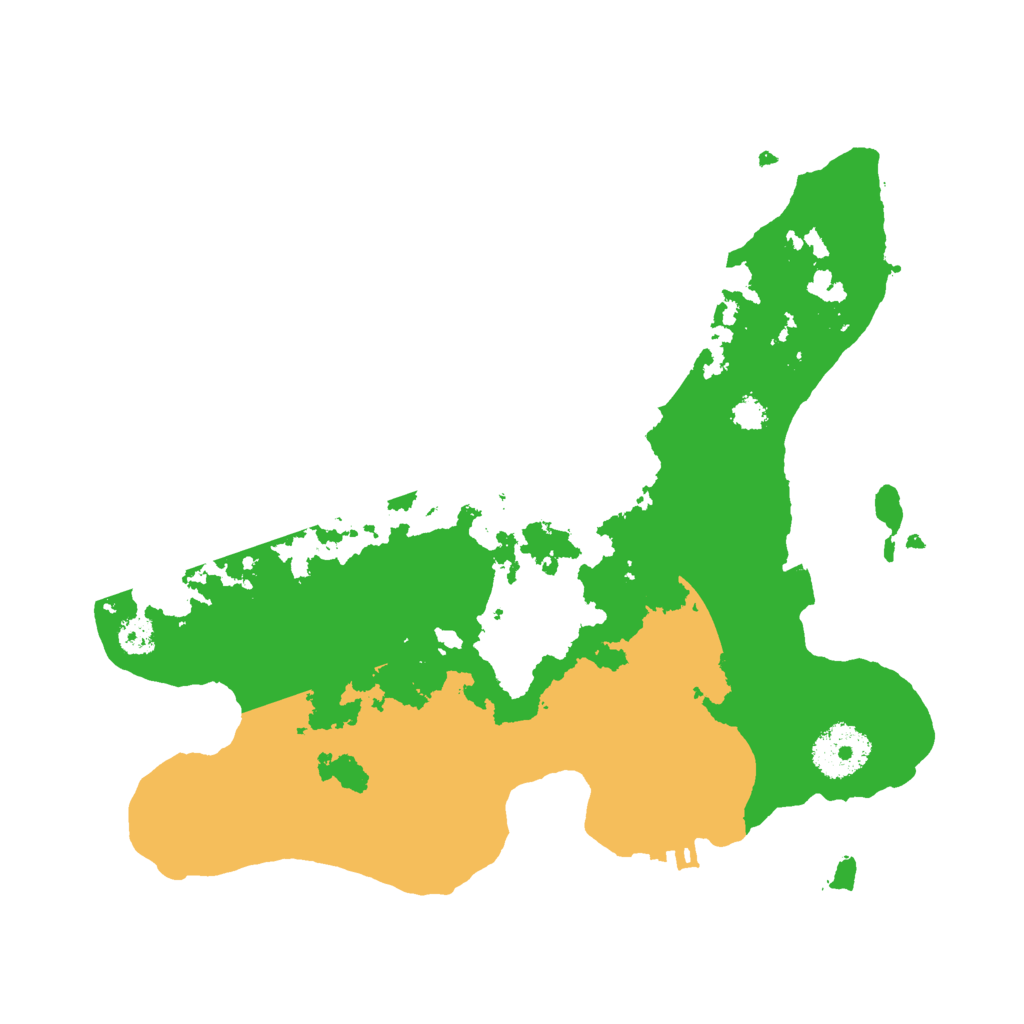 Biome Rust Map: Procedural Map, Size: 2850, Seed: 648252