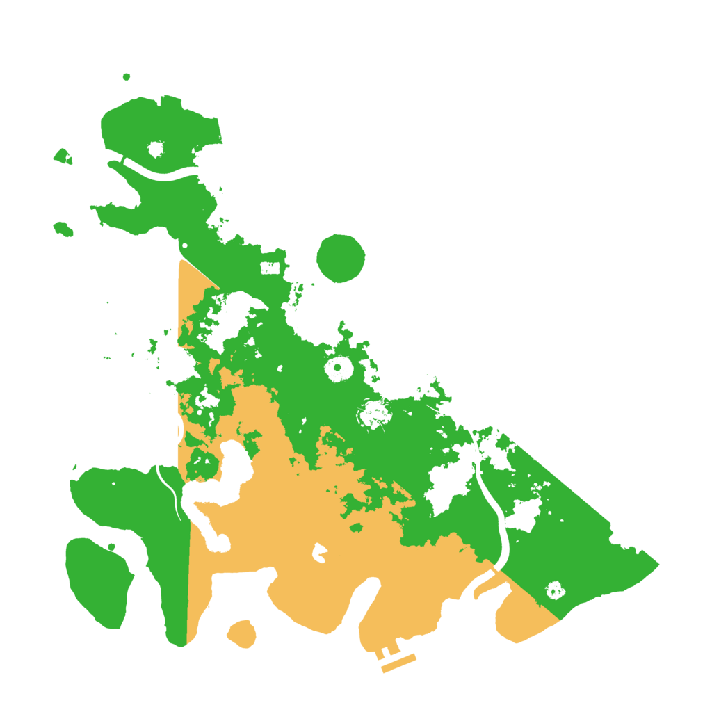 Biome Rust Map: Procedural Map, Size: 4000, Seed: 54170594