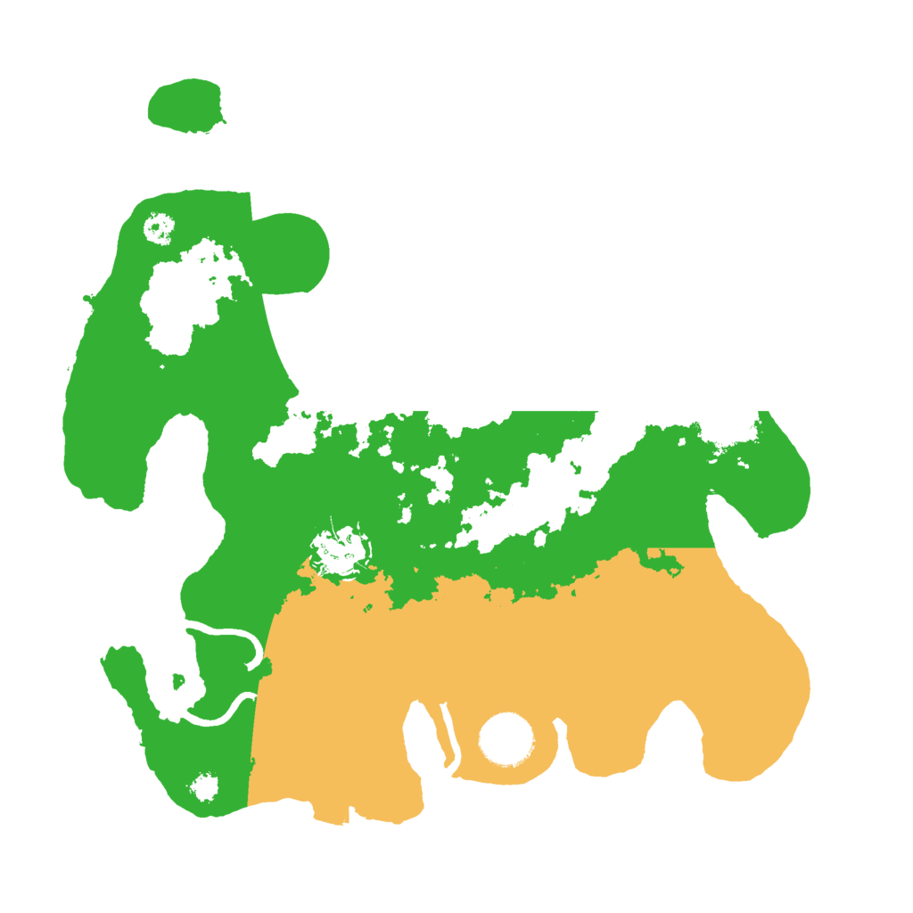 Biome Rust Map: Procedural Map, Size: 3000, Seed: 22179