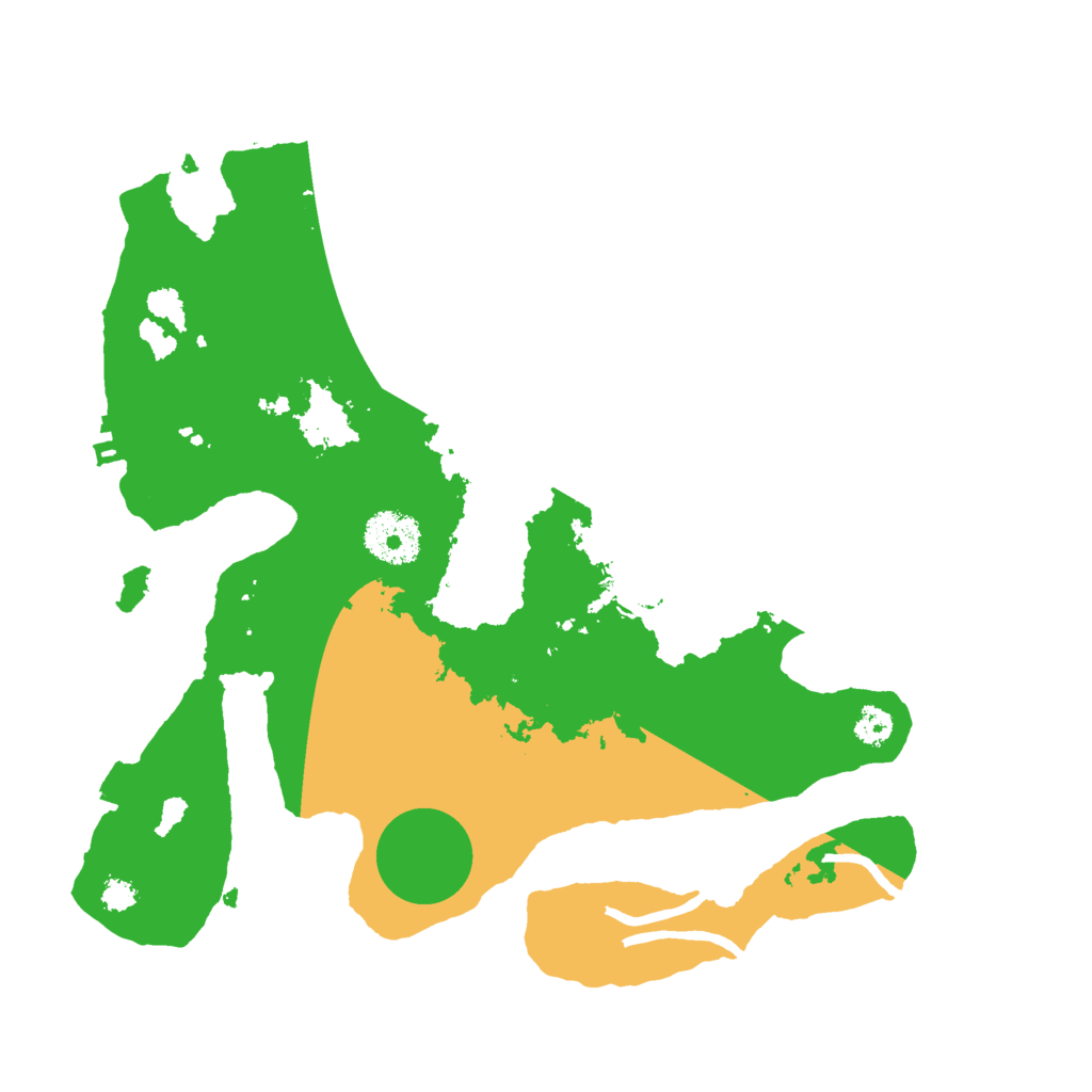 Biome Rust Map: Procedural Map, Size: 3000, Seed: 1182219138
