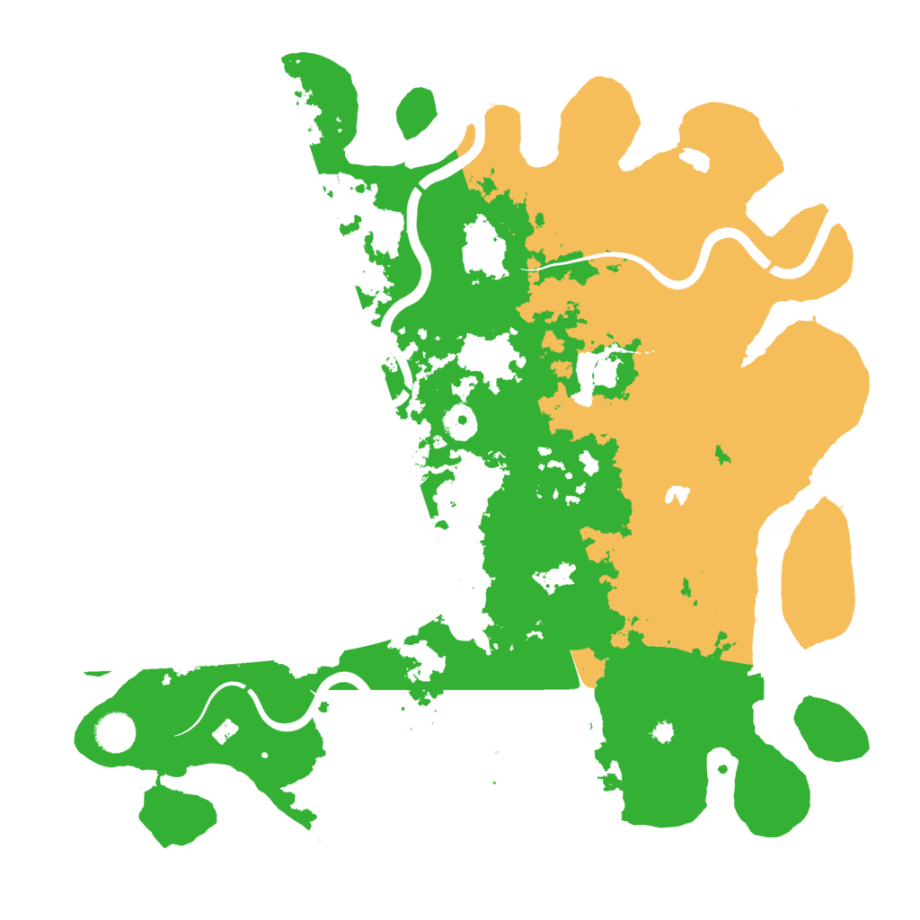 Biome Rust Map: Procedural Map, Size: 4000, Seed: 756158895