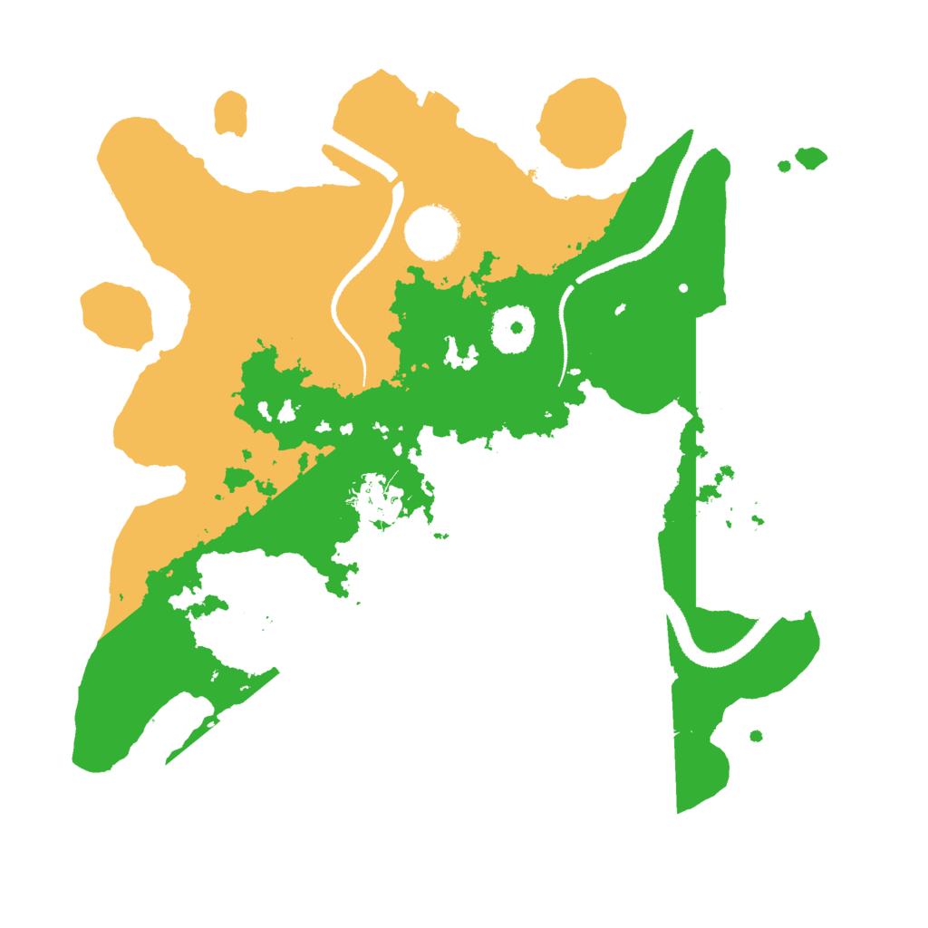 Biome Rust Map: Procedural Map, Size: 3000, Seed: 1145101473