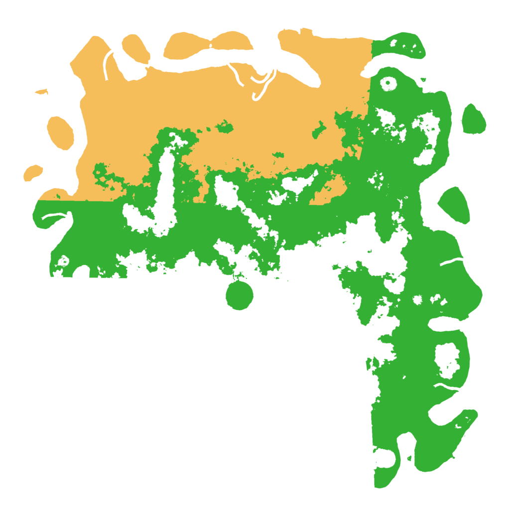 Biome Rust Map: Procedural Map, Size: 5000, Seed: 167485