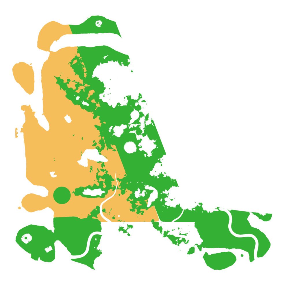 Biome Rust Map: Procedural Map, Size: 4500, Seed: 1331