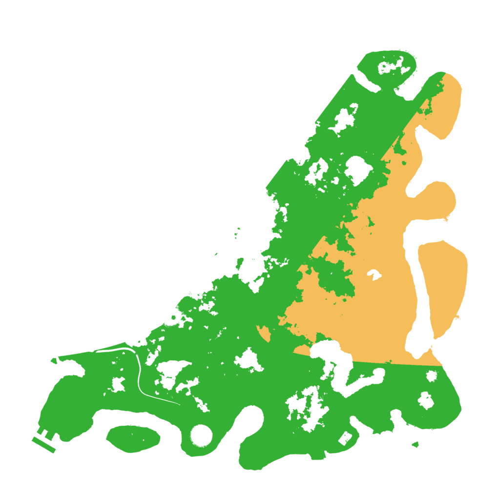 Biome Rust Map: Procedural Map, Size: 4000, Seed: 219485676
