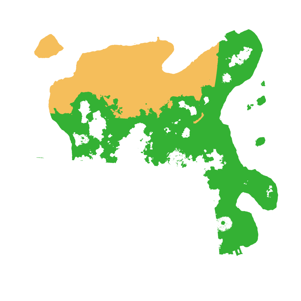Biome Rust Map: Procedural Map, Size: 3000, Seed: 1623435