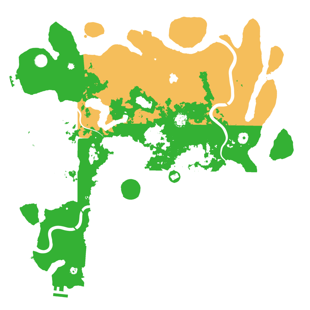 Biome Rust Map: Procedural Map, Size: 4250, Seed: 15158