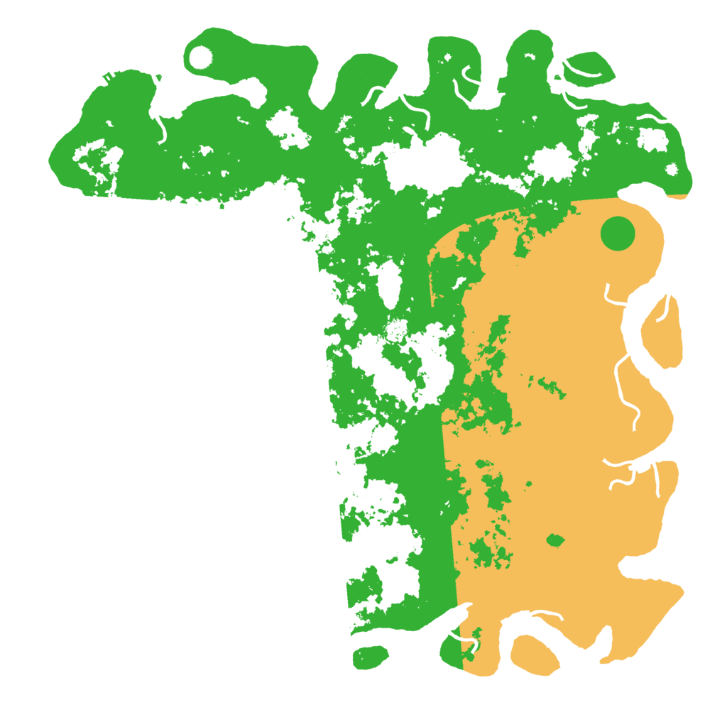 Biome Rust Map: Procedural Map, Size: 5555, Seed: 3816342