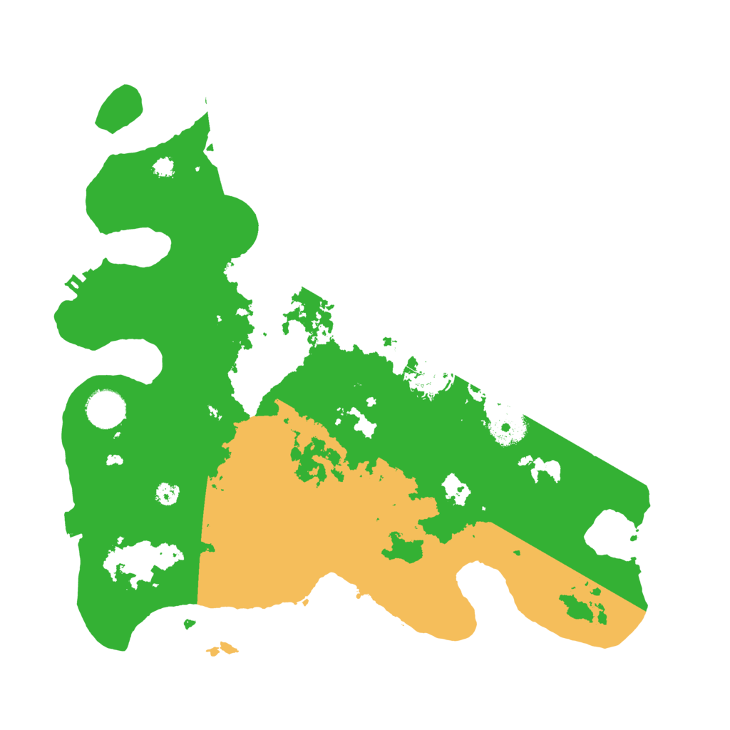 Biome Rust Map: Procedural Map, Size: 3300, Seed: 1438786286