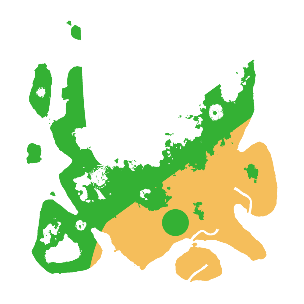 Biome Rust Map: Procedural Map, Size: 3000, Seed: 431526906