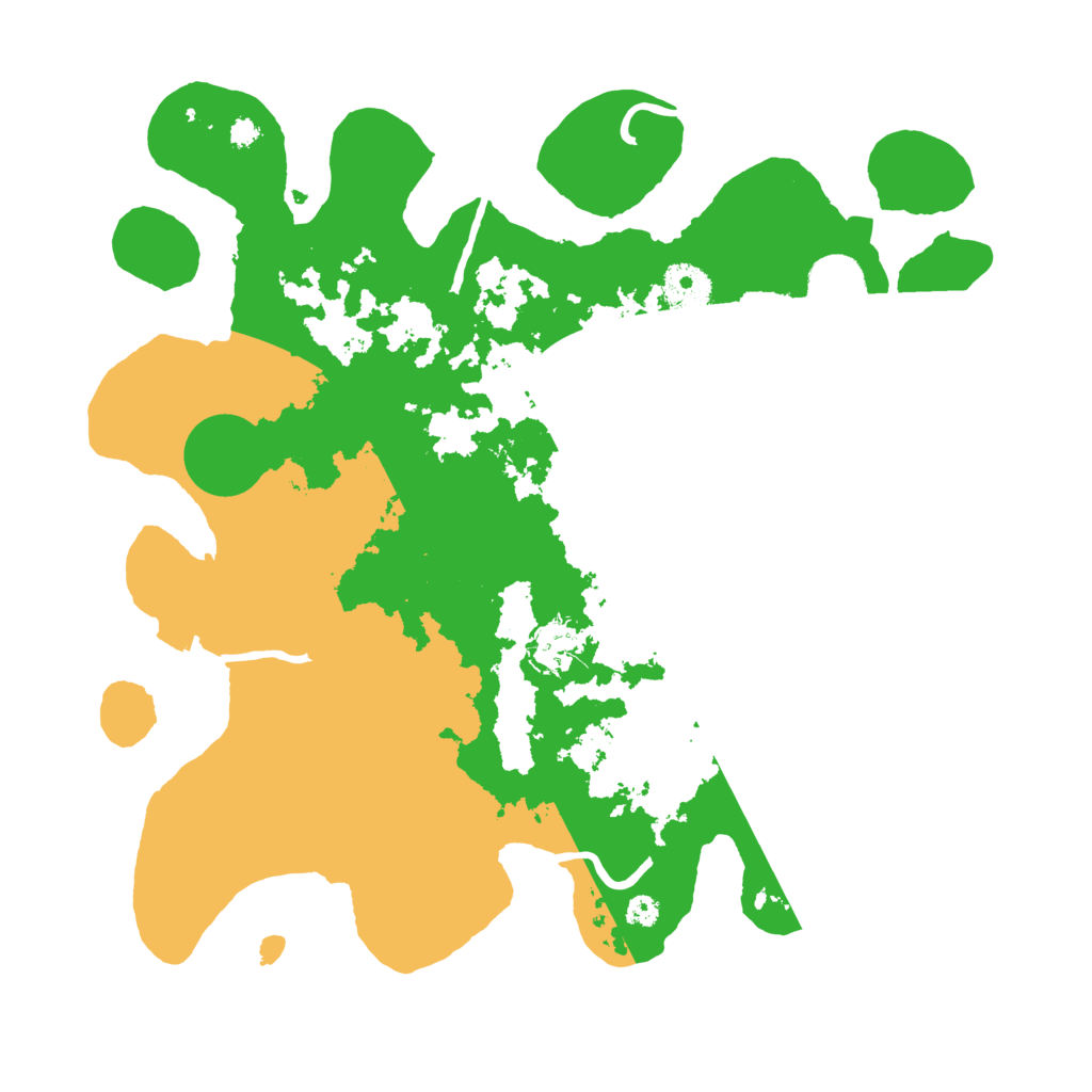 Biome Rust Map: Procedural Map, Size: 3500, Seed: 6395526