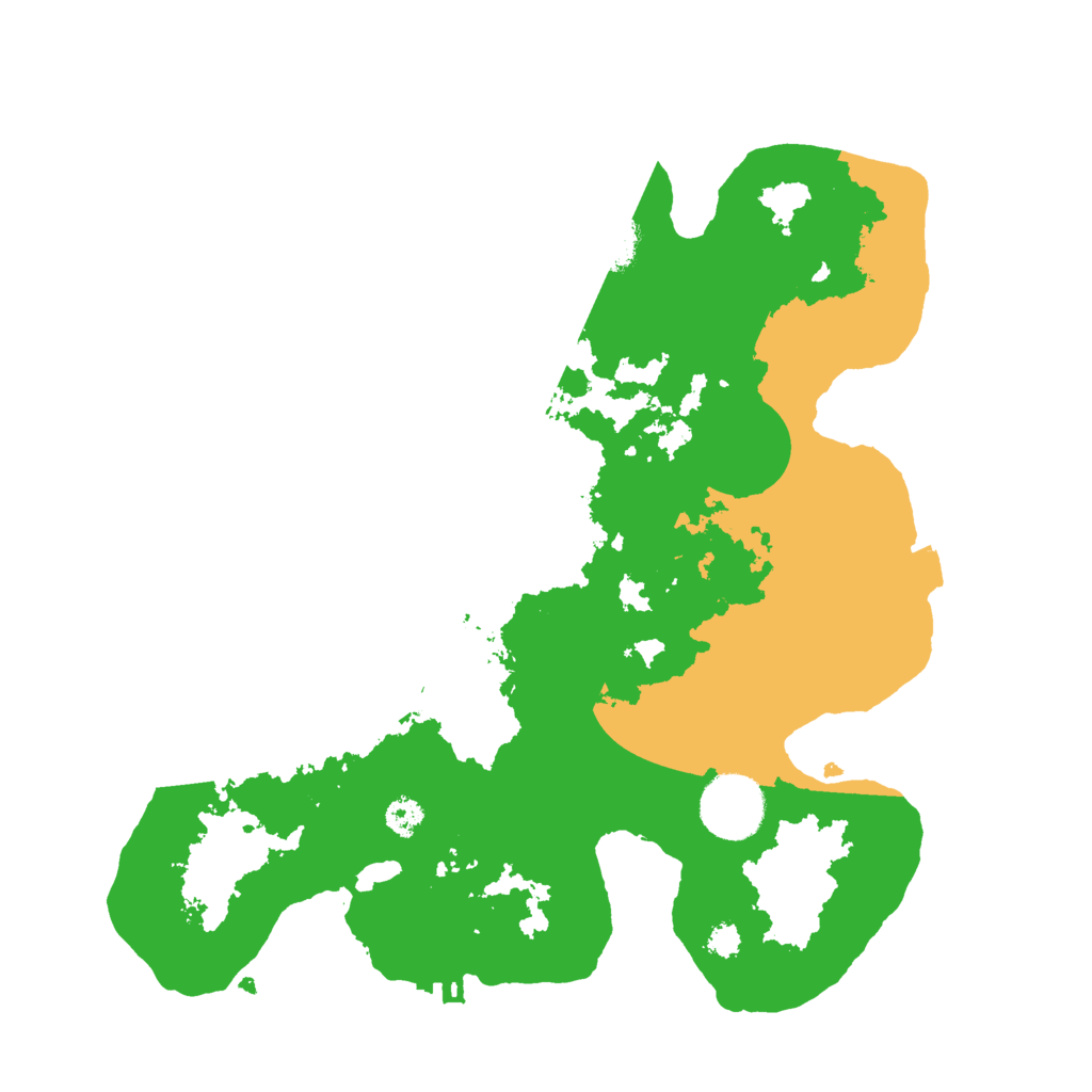Biome Rust Map: Procedural Map, Size: 3000, Seed: 1954032042