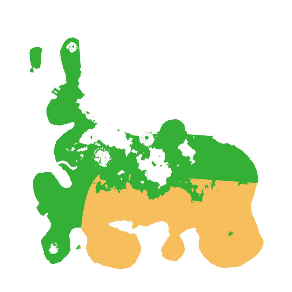 Biome Rust Map: Procedural Map, Size: 3000, Seed: 1750279697