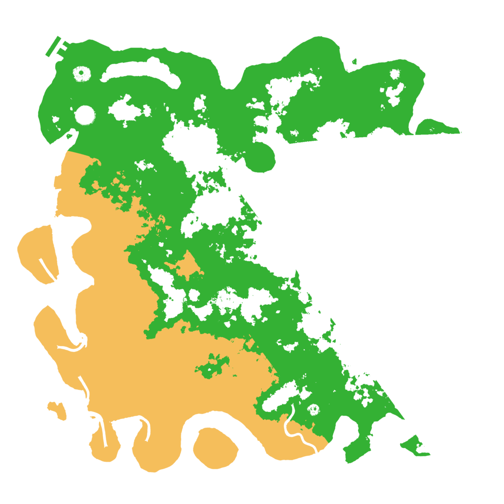 Biome Rust Map: Procedural Map, Size: 4500, Seed: 132159673
