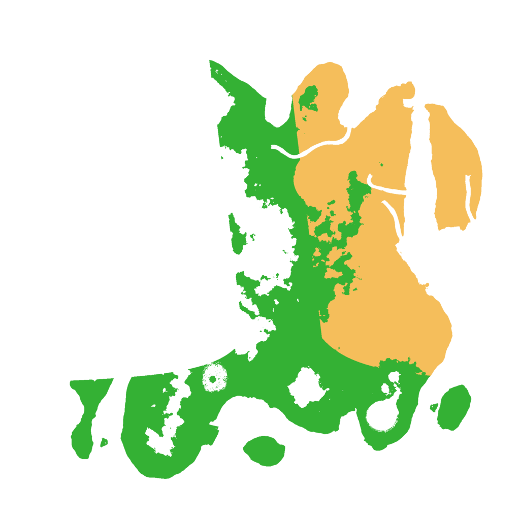 Biome Rust Map: Procedural Map, Size: 3000, Seed: 671084476