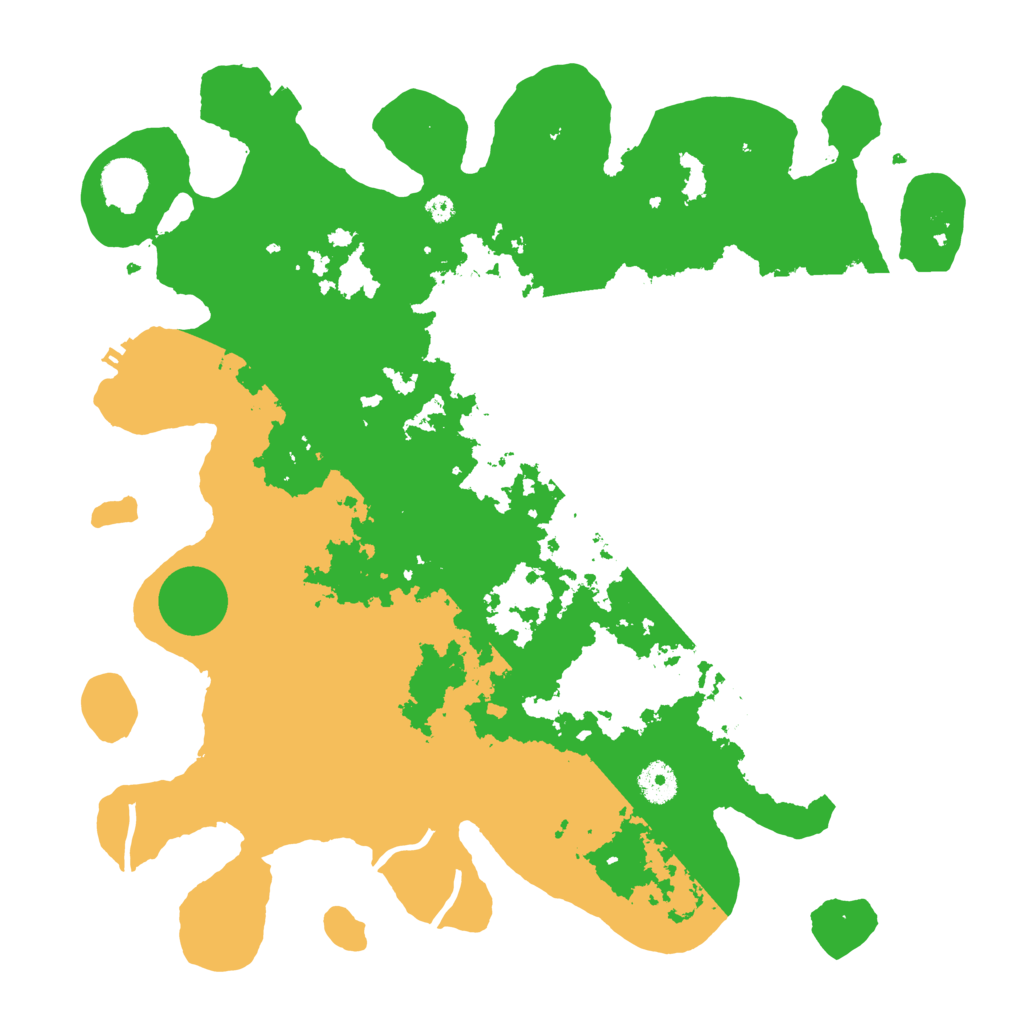 Biome Rust Map: Procedural Map, Size: 3900, Seed: 101081854