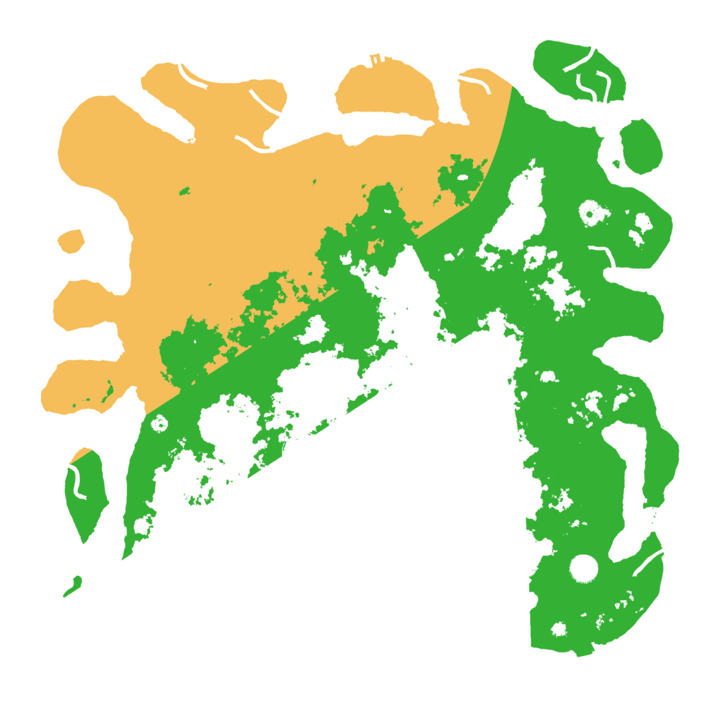 Biome Rust Map: Procedural Map, Size: 4500, Seed: 549756169