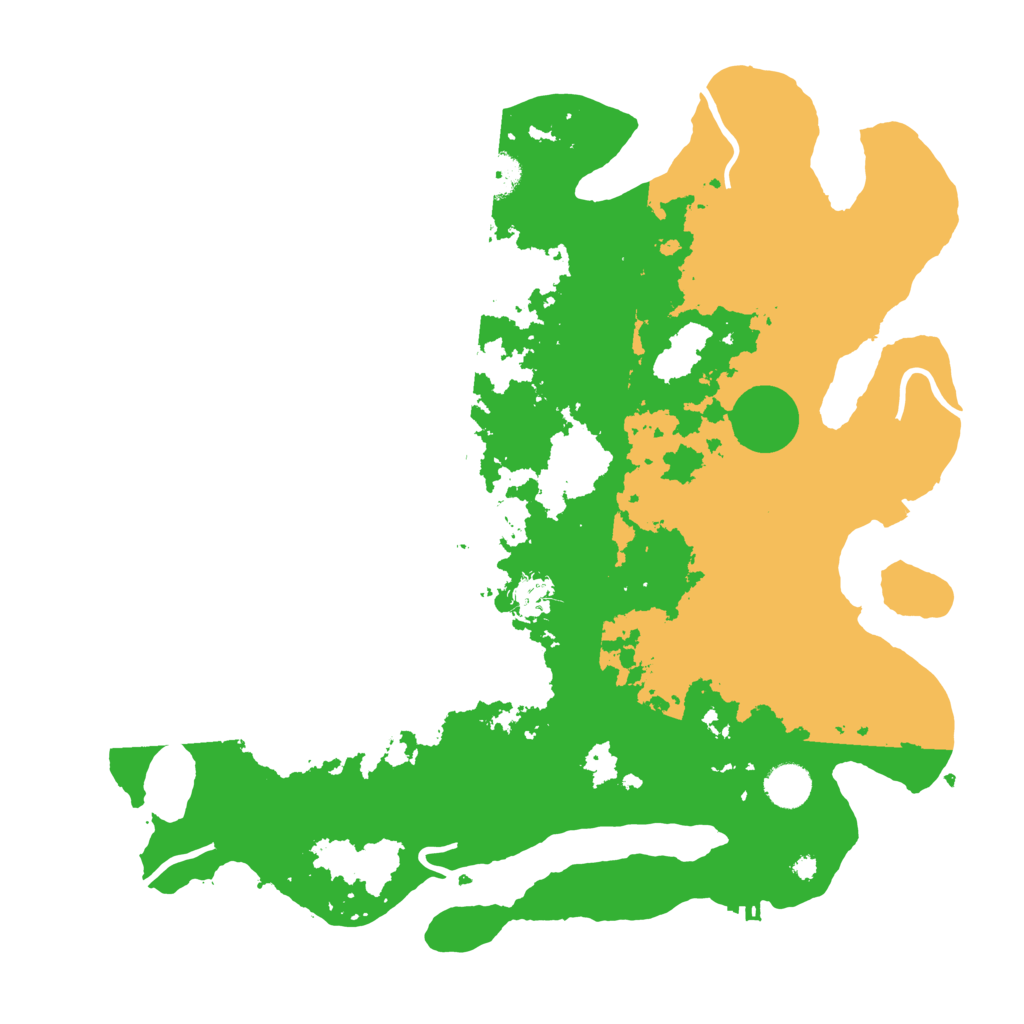 Biome Rust Map: Procedural Map, Size: 4000, Seed: 1623013450